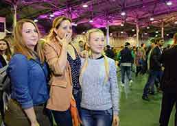 Современные фотозоны на празднике крупнейшей IT-компании