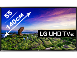 Аренда плазменной панели 55 дюймов (140 см) LG - Samsung 4К